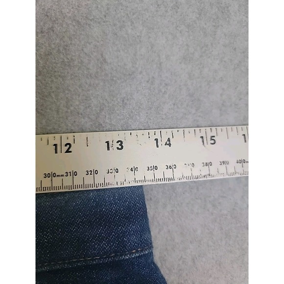 Vintage Wrangler Jeans Mens 30x28 (27x28) 936DEN Cotton Blue High Rise Rodeo USA - Picture 6 of 11